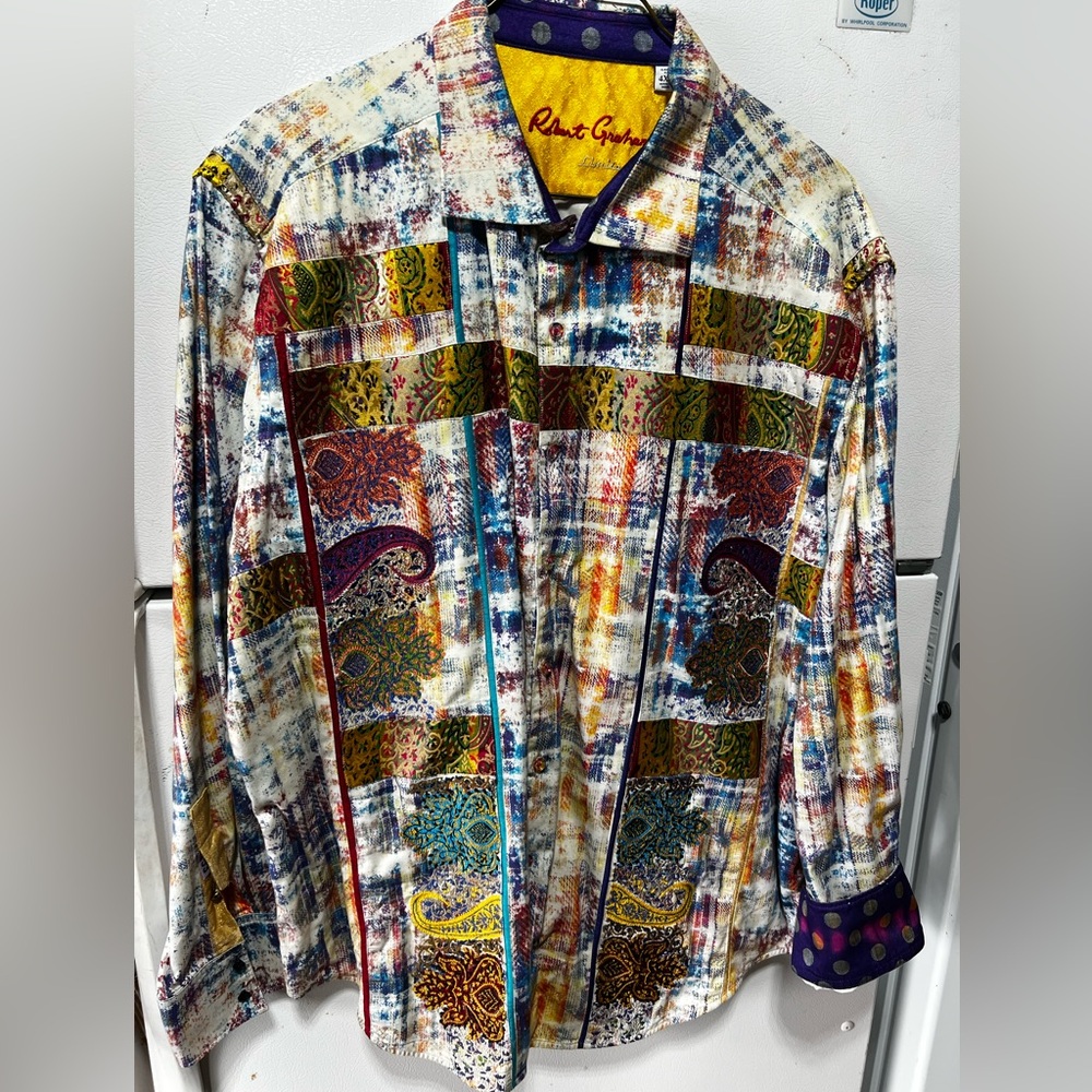 Men’s limited edition Robert Graham shirt 4XL